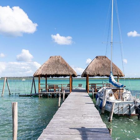 Lagoon Front Hut: Daily Cleaning, Bikes & Kayaks! Bacalar Exterior photo